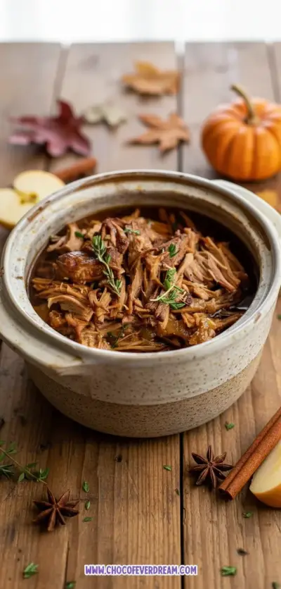Apple Cider Pulled Lamb – Easy Crockpot Recipe