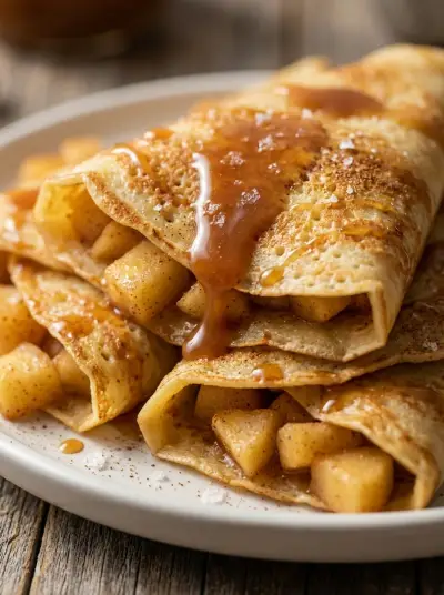 Apple Cinnamon Crepes – Cozy Morning Recipe