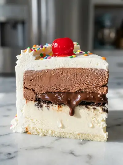 Copycat Dairy Queen Ice Cream Cake