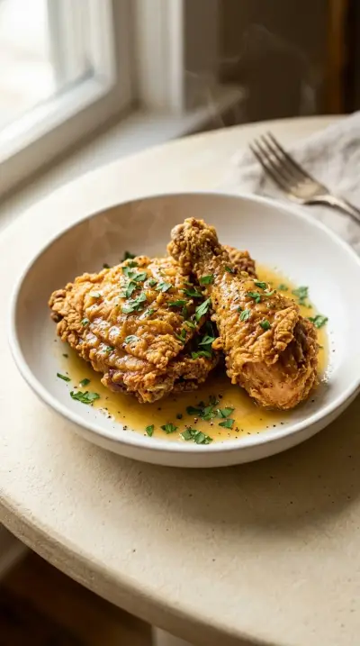 Crispy Buttermilk Southern Fried Chicken