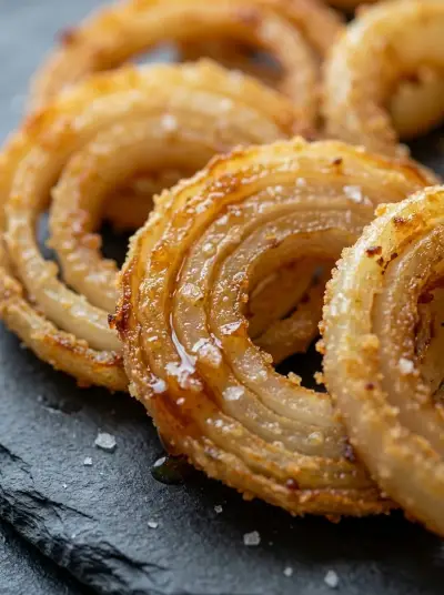 Crispy Keto Onion Rings – No Breadcrumbs, No Frying
