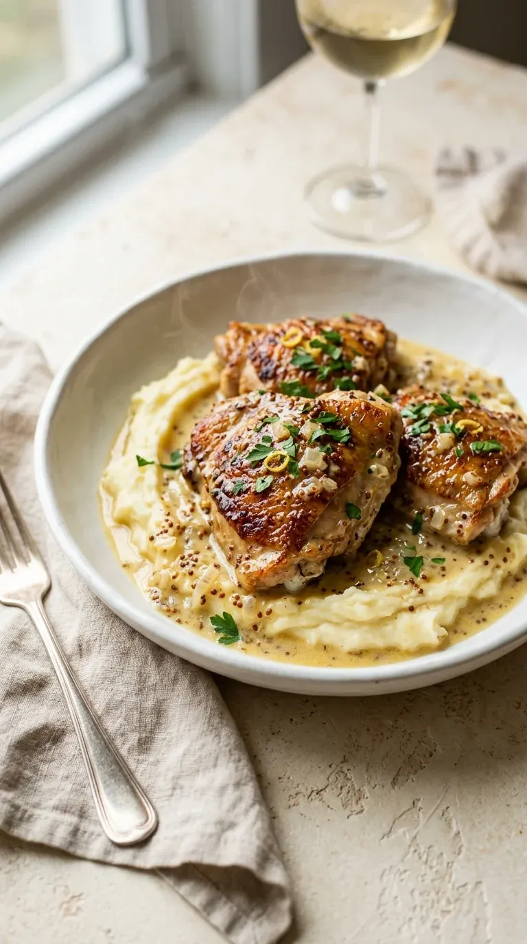 French Mustard Chicken Recipe