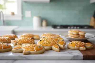 Orange Fish Cookies Recipe – Easy & Delicious