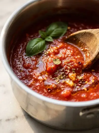 Quick & Easy Homemade Pizza Sauce