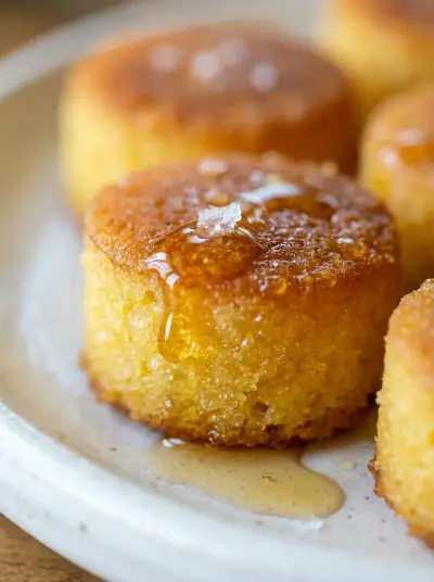 Southern Style Honey Butter Cornbread Poppers
