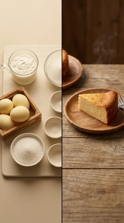 Creamy Yogurt Cake – 3 Ingredients - ready to serve