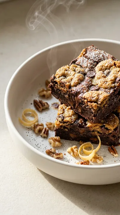 Brookies – Chewy Chocolate Cookie Brownies