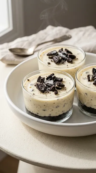 Oreo No-Bake Cheesecake Cups