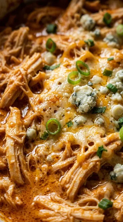 Buffalo Chicken Dip - Easy Appetizer Recipe - ingredients preparation