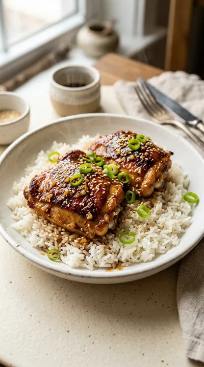 Honey Garlic Chicken Thighs – Easy Flavorful Dinner