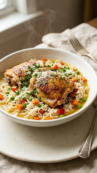 One-Pot Chicken and Rice Recipe