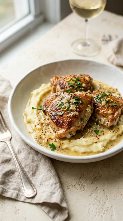 French Mustard Chicken Recipe