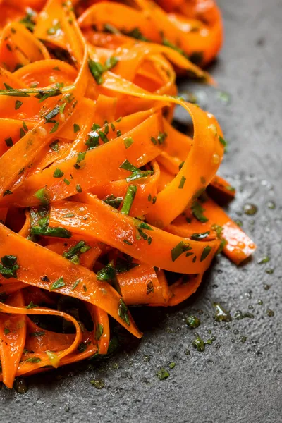 Classic Carrot Summer Salad - cooking process