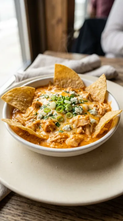 Slow Cooker Buffalo Chicken Dip