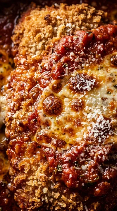 Crispy Chicken Parmesan – Restaurant Style - ingredients preparation