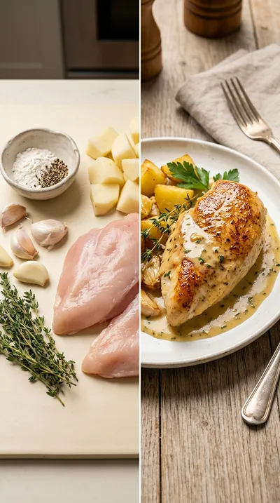Morton's Chicken – Festive Copycat Chicken Breast Recipe - ready to serve
