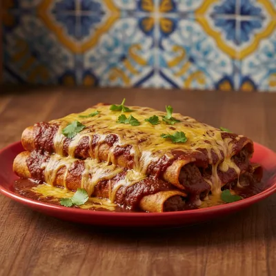 5-Ingredient Beef Enchiladas