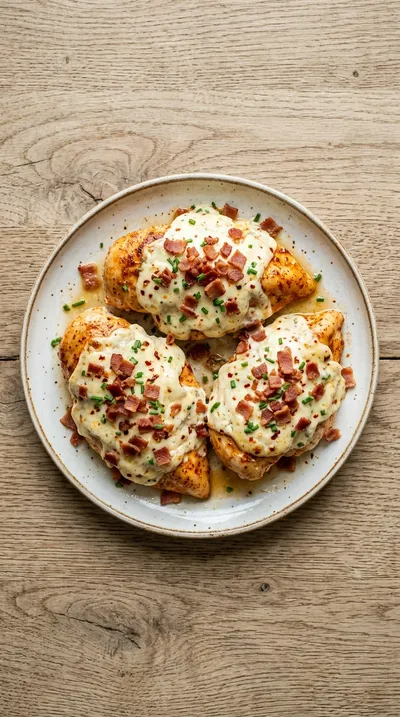 Million Dollar Baked Chicken Breast with Turkey Bacon - ingredients preparation