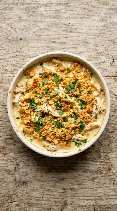 Million Dollar Chicken Casserole - cooking process