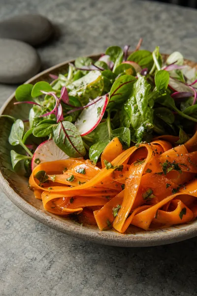 Classic Carrot Summer Salad - ingredients preparation