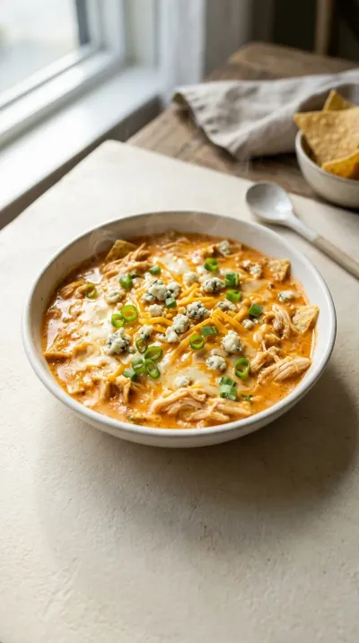 Buffalo Chicken Dip - Crock Pot Recipe