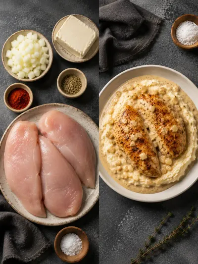 Slow Cooker Chicken Breasts Recipe - ready to serve