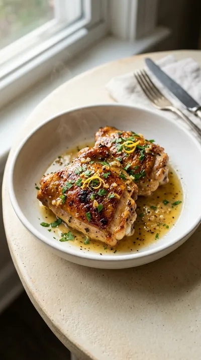 Oven Baked Chicken Thighs – Easy, Juicy, and Delicious
