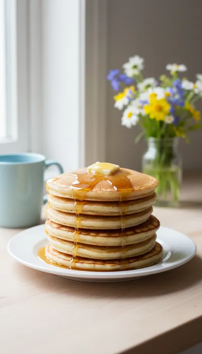 American Pancake Recipe – Simple Breakfast Delight