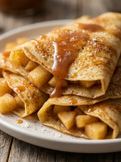 Apple Cinnamon Crepes – Cozy Morning Recipe