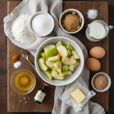 Apple Fritter Bites – Crispy Sweet Snack - cooking process