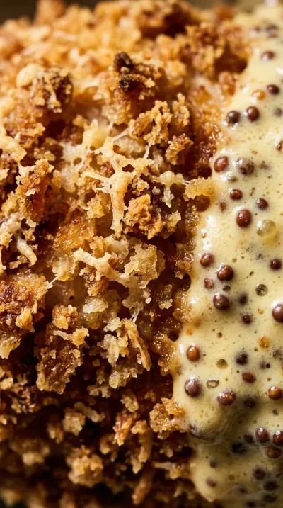 Baked Chicken Cordon Bleu with Dijon Cream Sauce - ingredients preparation