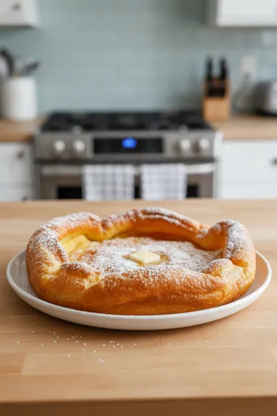 Baked German Pancake – Quick Breakfast Idea