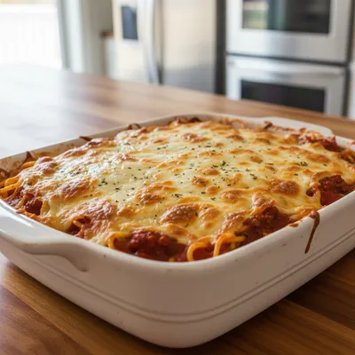 Baked Spaghetti: Easy Oven-Baked Pasta Recipe