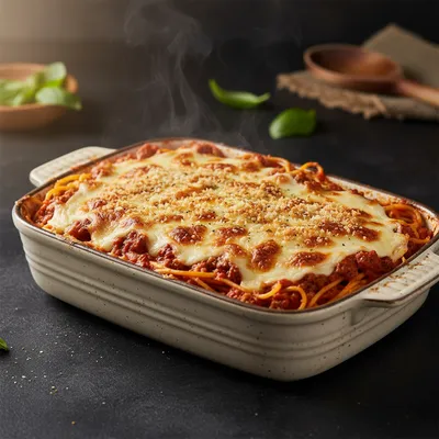 Baked Spaghetti Casserole – Easy Pasta Dish