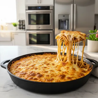 Baked Spaghetti: Cheesy Pasta Delight