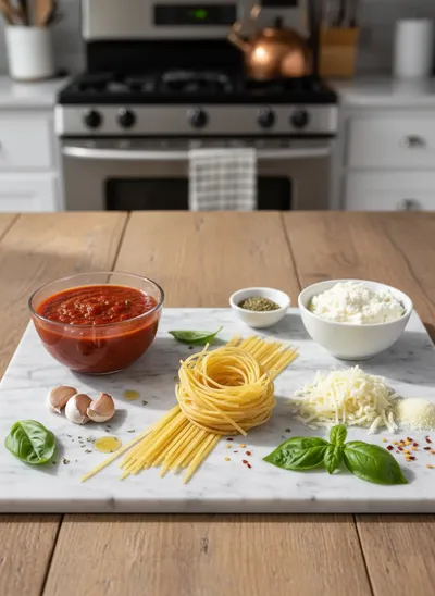 Baked Spasagna – The Best Baked Spaghetti Recipe - cooking process