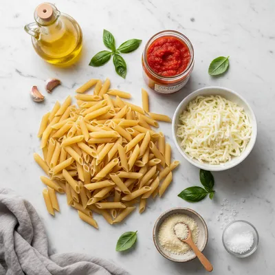 Baked Ziti – Easy Pasta Casserole - cooking process