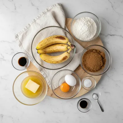 Easy Banana Bread Recipe - cooking process