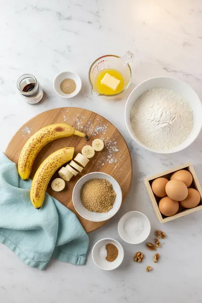 Easy Banana Bread Muffins Recipe - cooking process
