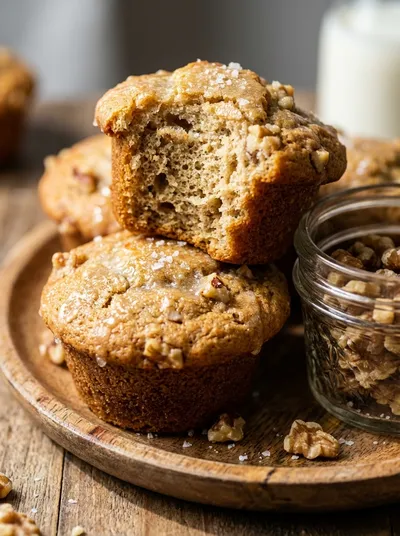 the-coziest-banana-nut-muffins