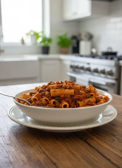Beef Ragu Pasta Recipe