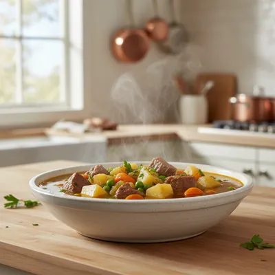 Beef Vegetable Soup Recipe - Easy and Flavorful