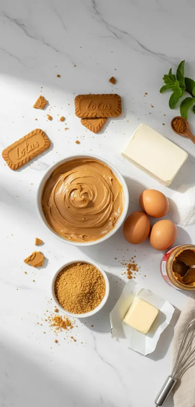 Biscoff Cheesecake Recipe – Creamy Cookie Butter Delight - cooking process