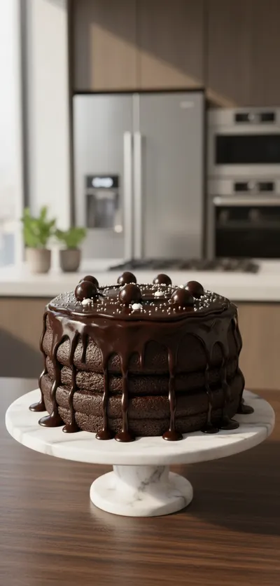 Black Velvet Cake – Dark, Moist Dessert