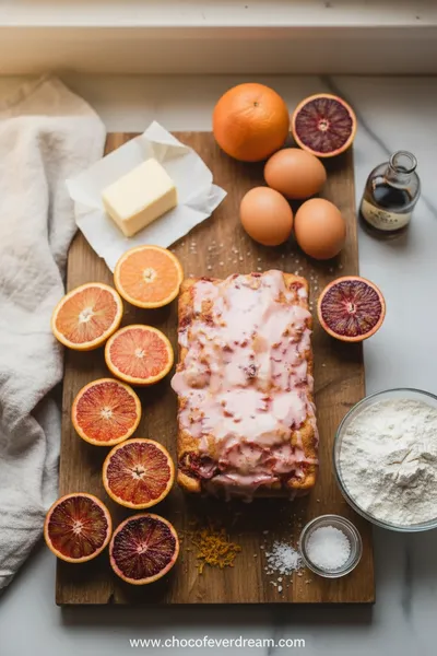 Blood Orange Loaf Cake – Moist & Citrusy - cooking process