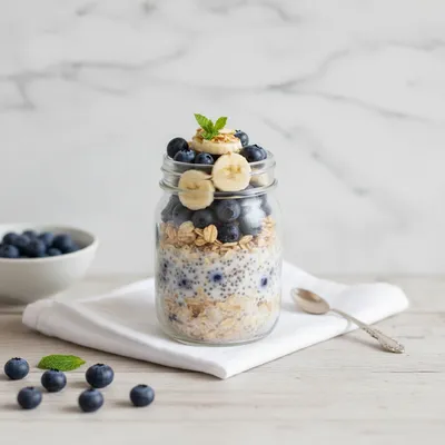 Blueberry Overnight Oats – Quick & Easy Breakfast