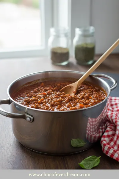 Bolognese Sauce Recipe: Classic Italian Pasta Sauce
