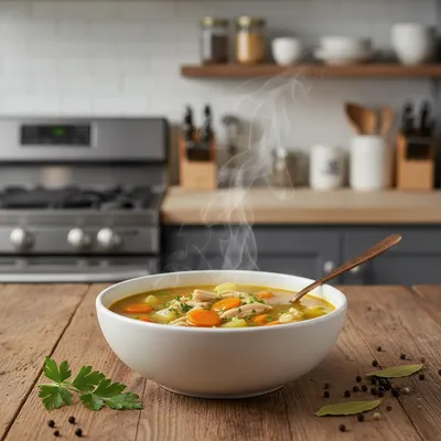 Bone Broth Chicken Soup