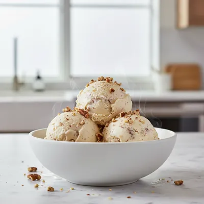Butter Pecan Ice Cream – Homemade & Creamy