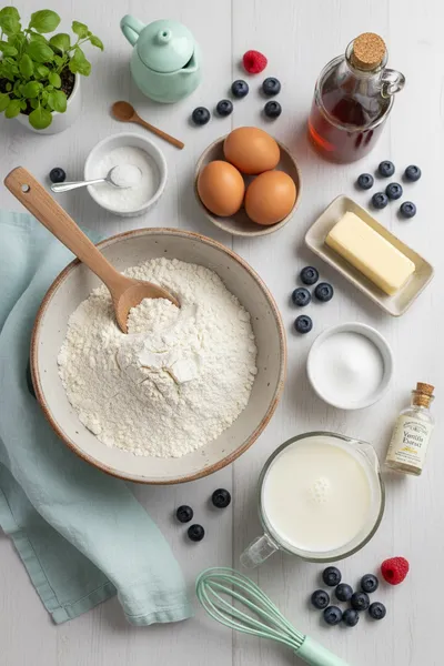 Buttermilk Pancakes Recipe - cooking process